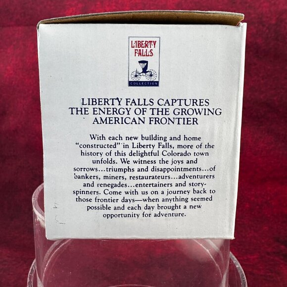 LIBERY FALLS AMERICANA COLLECTION " HOUNTED HOUSE" # AH227 NEW IN OPEN BOX - Picture 10 of 11